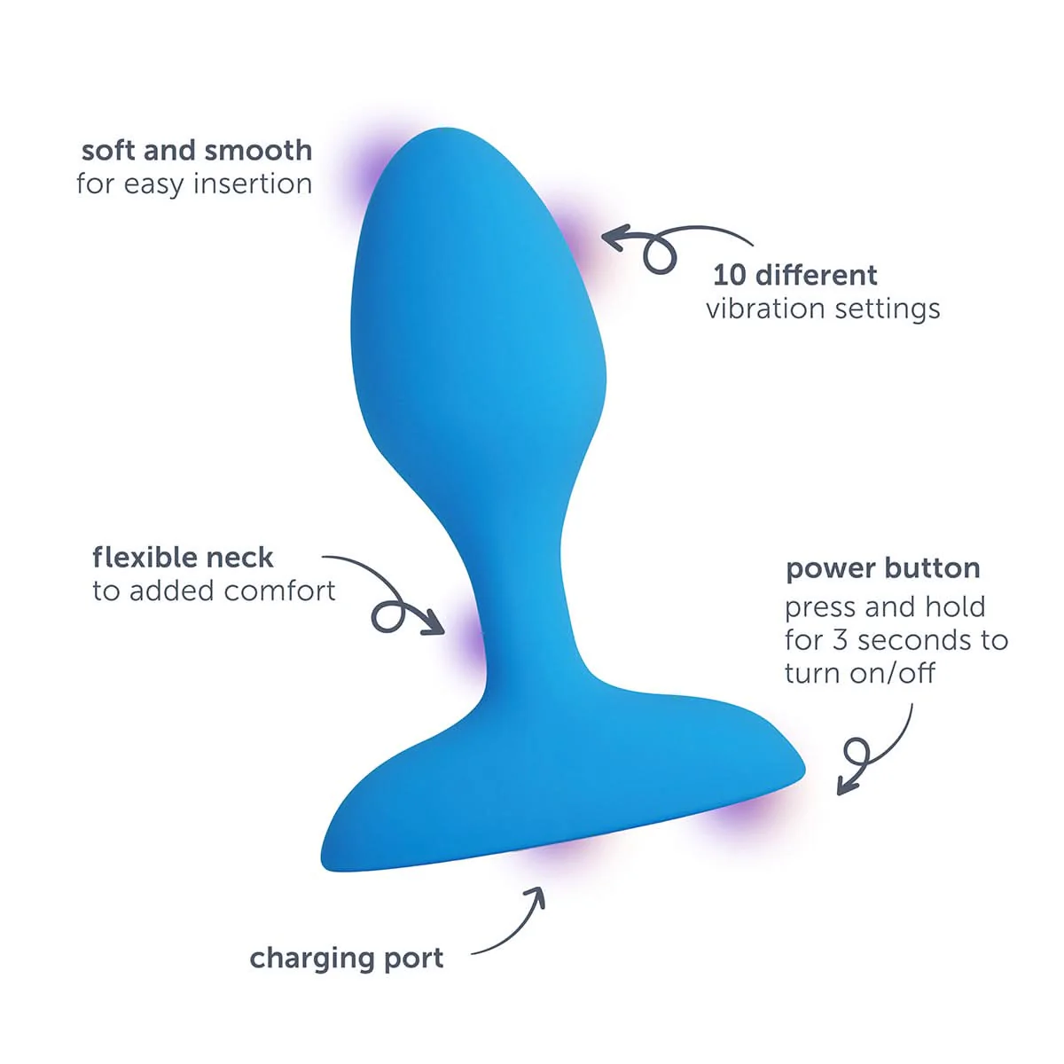 plusOne® vibrating plug - Image 5